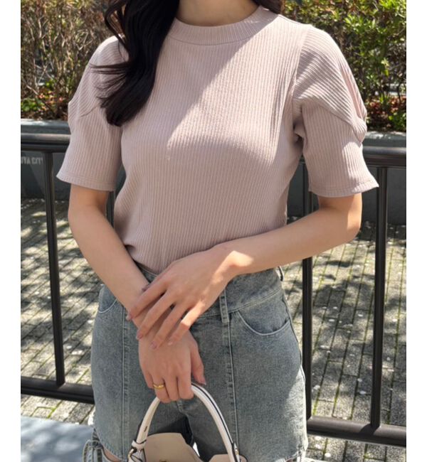  「タックスリーブトップス」|Tシャツ・カットソー|