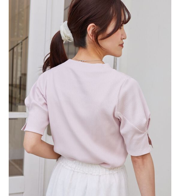  「タックスリーブトップス」|Tシャツ・カットソー|