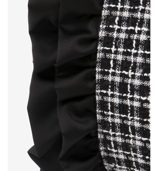  「ツイードフリルショルダーバッグ」|ショルダー・メッセンジャー|