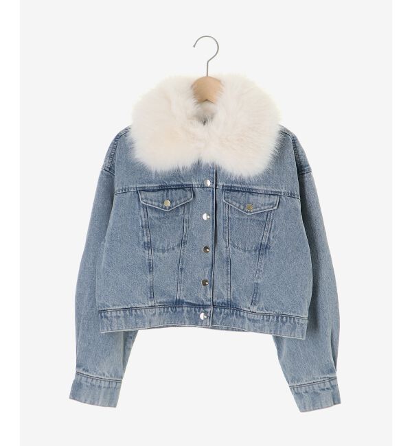  「2wayフェイクファーカラーブルゾン」|ブルゾン・スタジャン|