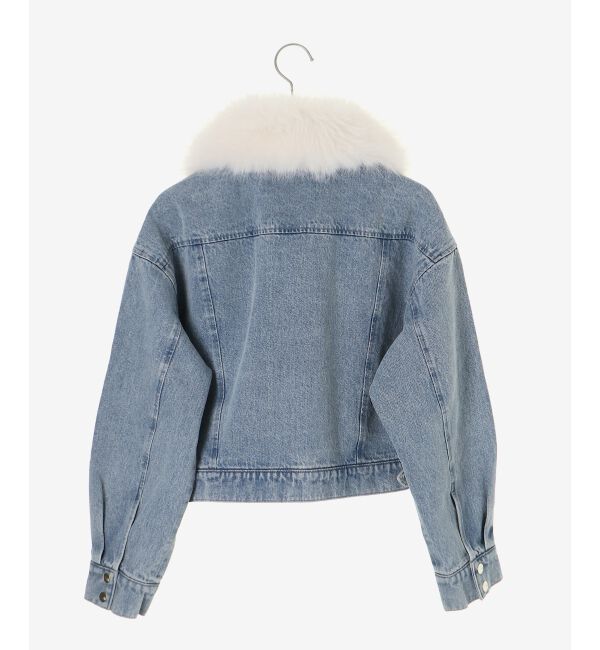  「2wayフェイクファーカラーブルゾン」|ブルゾン・スタジャン|