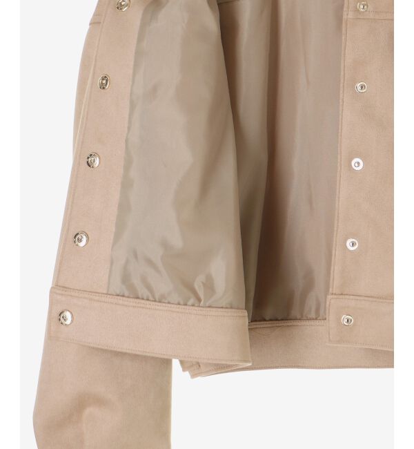  「2wayフェイクファーカラーブルゾン」|ブルゾン・スタジャン|