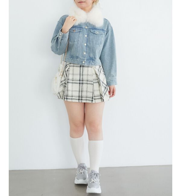  「2wayフェイクファーカラーブルゾン」|ブルゾン・スタジャン|