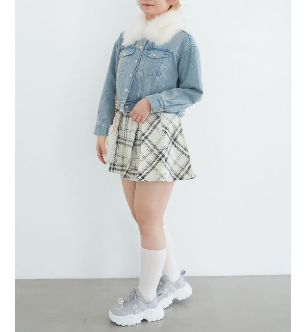  「2wayフェイクファーカラーブルゾン」|ブルゾン・スタジャン|