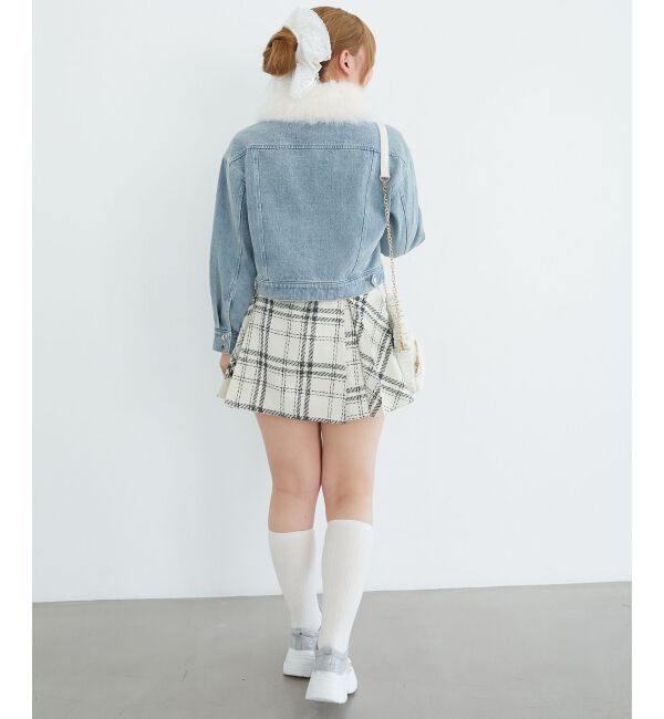  「2wayフェイクファーカラーブルゾン」|ブルゾン・スタジャン|