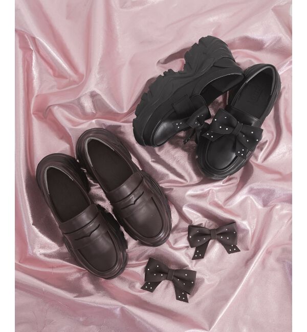  「取り外しリボンスニーカーローファー」|その他|