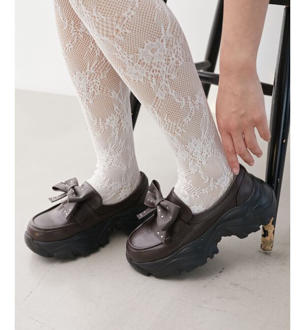  「取り外しリボンスニーカーローファー」|その他|