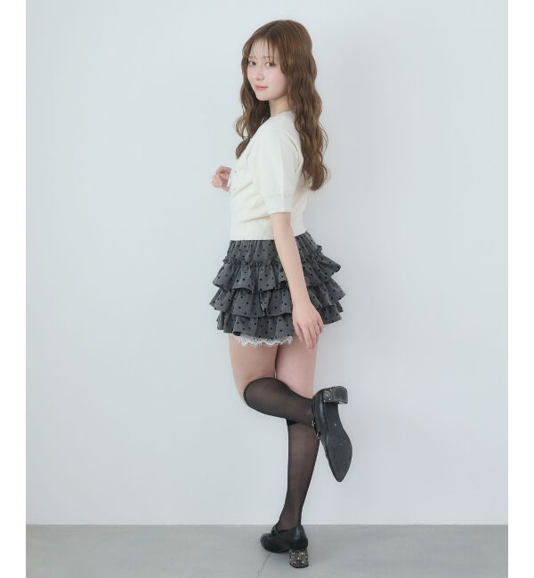  「リボン&times;キラキラうさぎニット」|ニット・セーター|