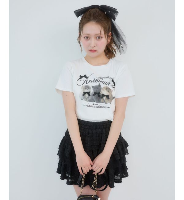  「Fluffy friendsTシャツ」|Tシャツ・カットソー|