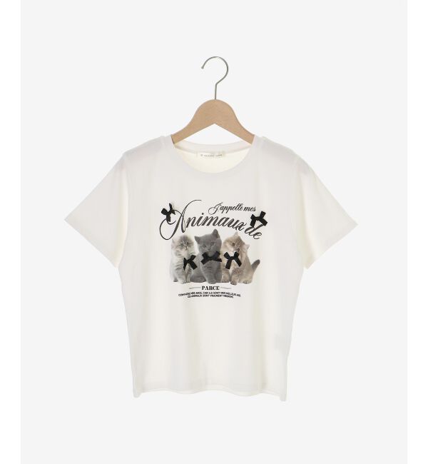  「Fluffy friendsTシャツ」|Tシャツ・カットソー|