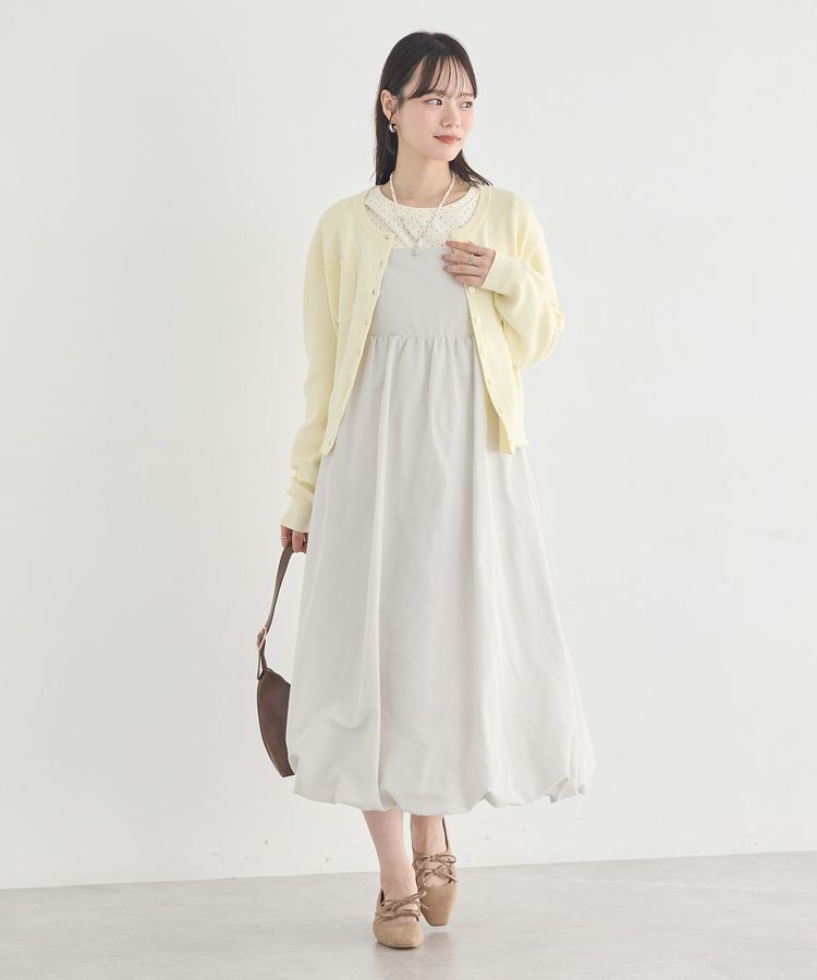 earth music&ecology「バルーンキャミワンピース」|ワンピース|