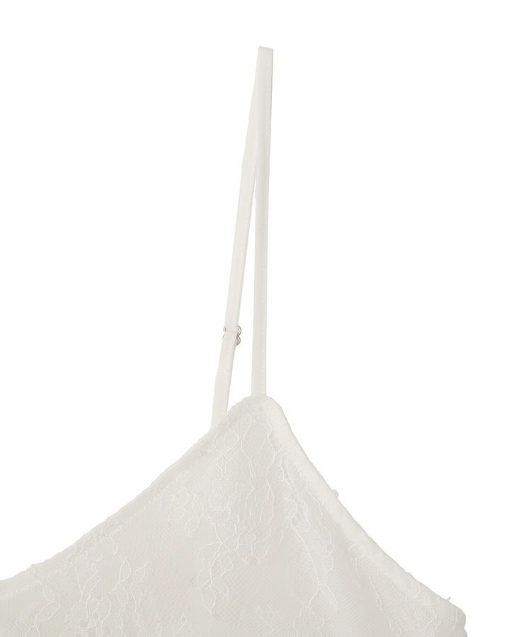 earth music&ecology「フリンジレースバックリボンキャミ」|キャミソール|