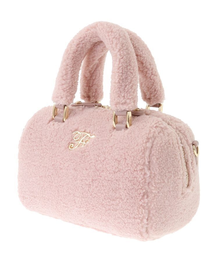 Maison de FLEUR「EC限定フェイクファーボストンバッグ」|ハンドバッグ|