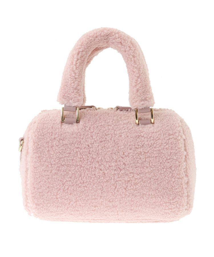 Maison de FLEUR「EC限定フェイクファーボストンバッグ」|ハンドバッグ|