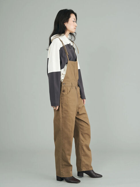  「綿ツイルサロペット」|オールインワン|