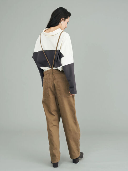  「綿ツイルサロペット」|オールインワン|