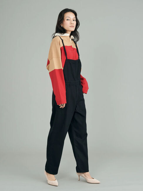  「綿ツイルサロペット」|オールインワン|