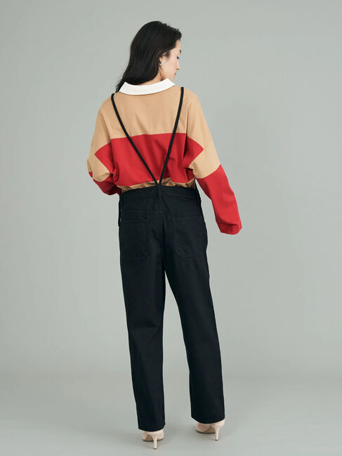  「綿ツイルサロペット」|オールインワン|