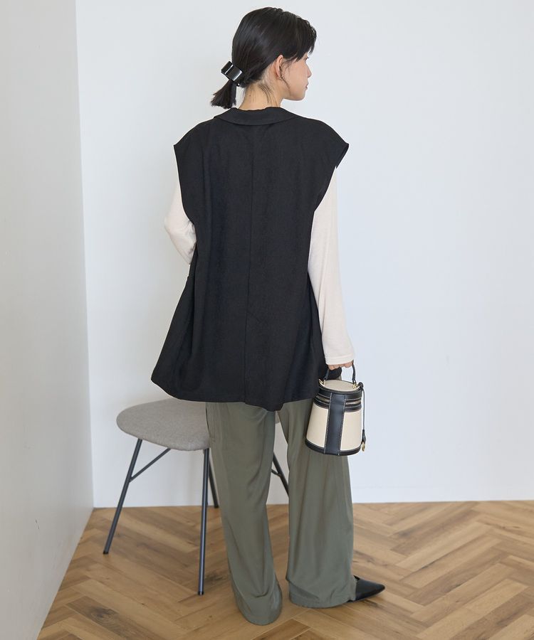 AMERICAN HOLIC「テーラードミドル丈ジレ」|ベスト・ジレ|