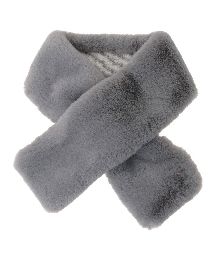 AMERICAN HOLIC「リバーシブルフェイクファーティペット」|マフラー|