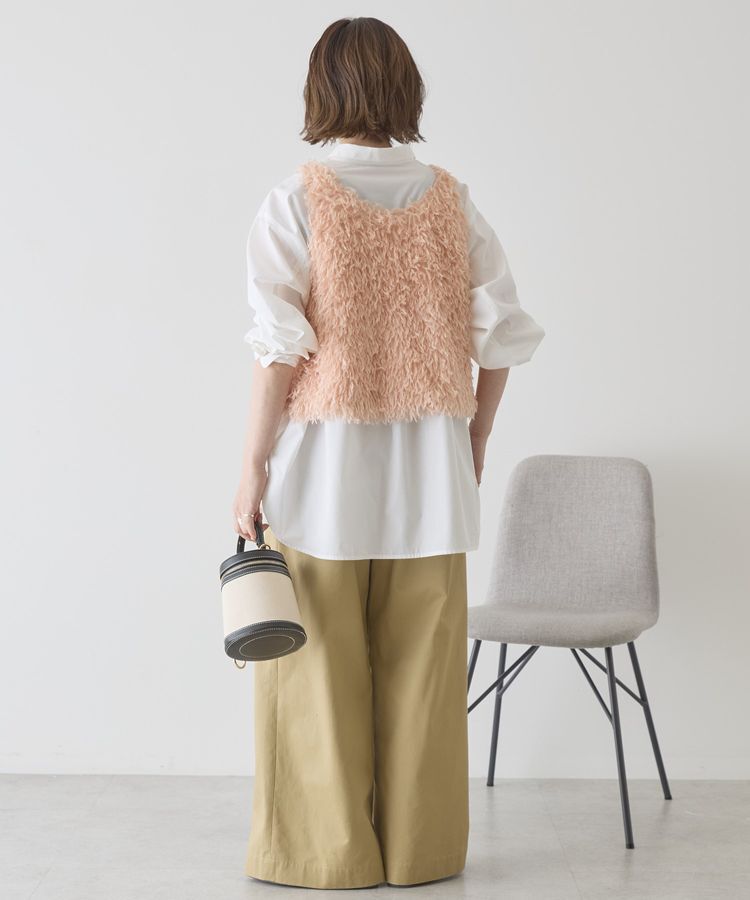 AMERICAN HOLIC「【選べる丈】フェザーVネックベスト」|ベスト・ジレ|