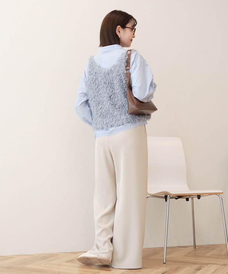 AMERICAN HOLIC「【選べる丈】フェザーVネックベスト」|ベスト・ジレ|