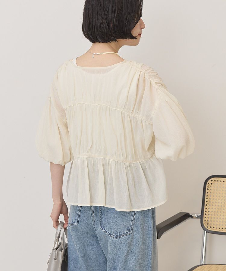 AMERICAN HOLIC「【接触冷感】フロントリボンブラウス」|シャツ・ブラウス|