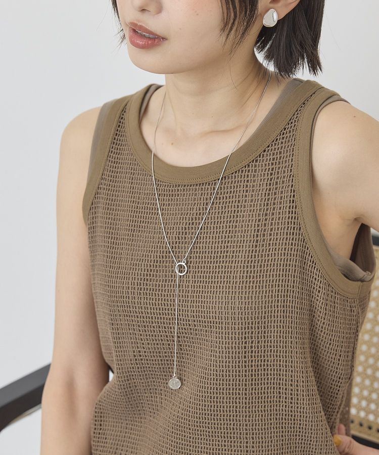 AMERICAN HOLIC「コイントップY字ネックレス」|ネックレス|Silver