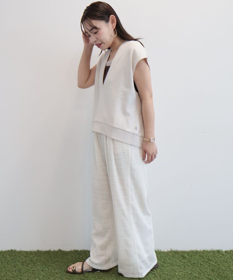 AMERICAN HOLIC「【RUSSELL】裏毛Vネックベスト」|ベスト・ジレ|