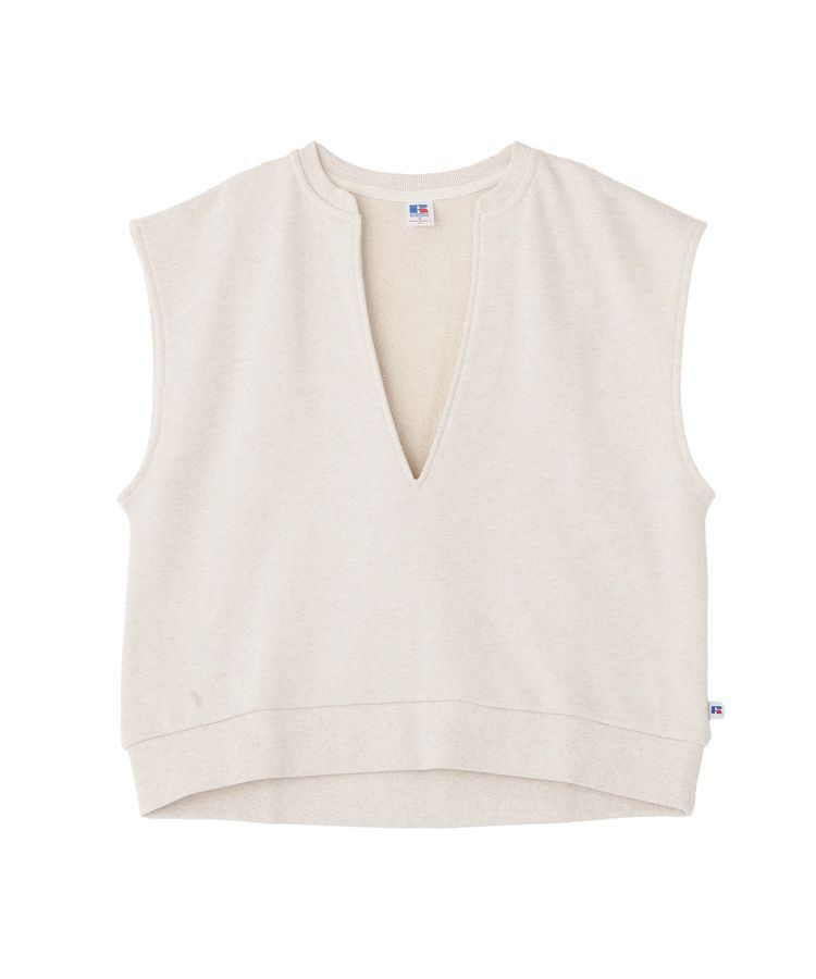 AMERICAN HOLIC「【RUSSELL】裏毛Vネックベスト」|ベスト・ジレ|