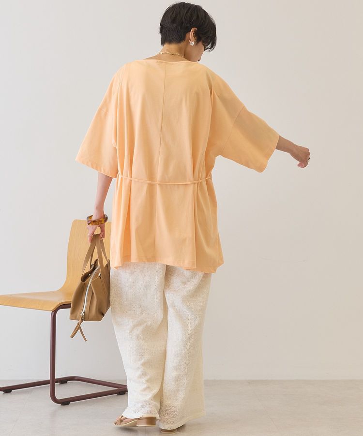 AMERICAN HOLIC「【接触冷感・2WAY】バックタックチュニック」|Tシャツ・カットソー|