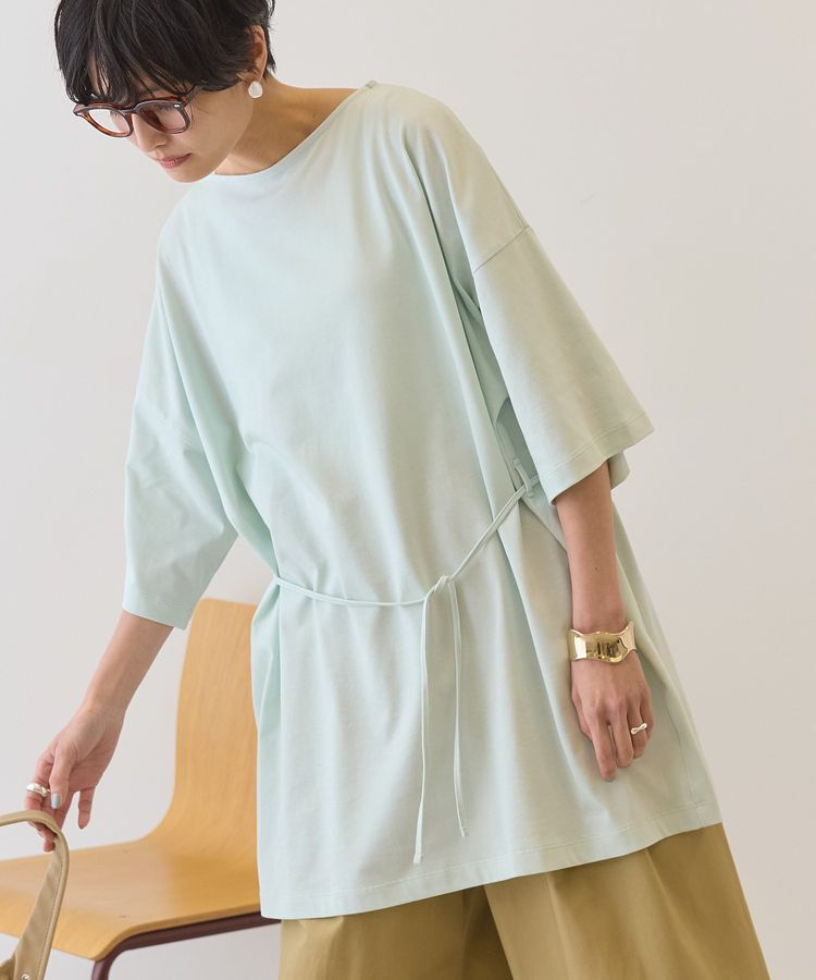 AMERICAN HOLIC「【接触冷感・2WAY】バックタックチュニック」|Tシャツ・カットソー|