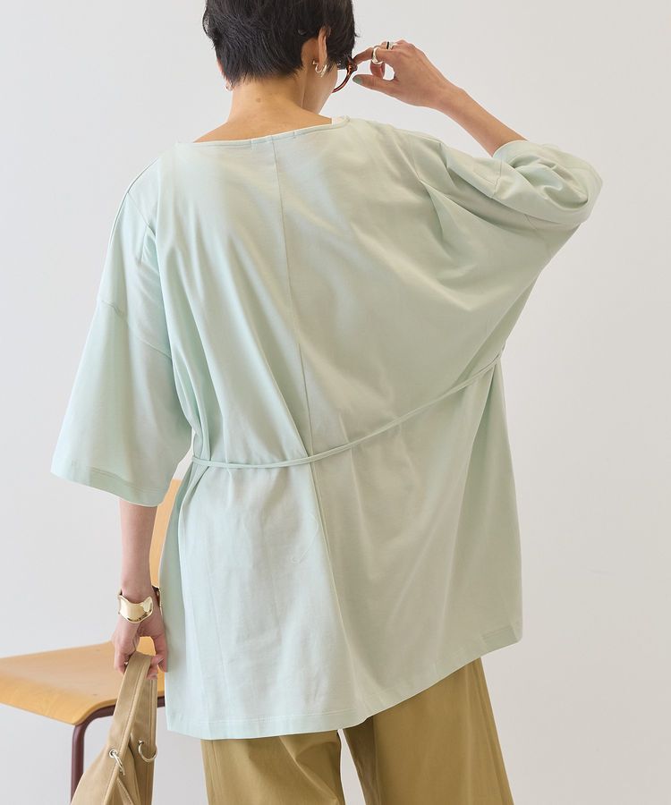 AMERICAN HOLIC「【接触冷感・2WAY】バックタックチュニック」|Tシャツ・カットソー|