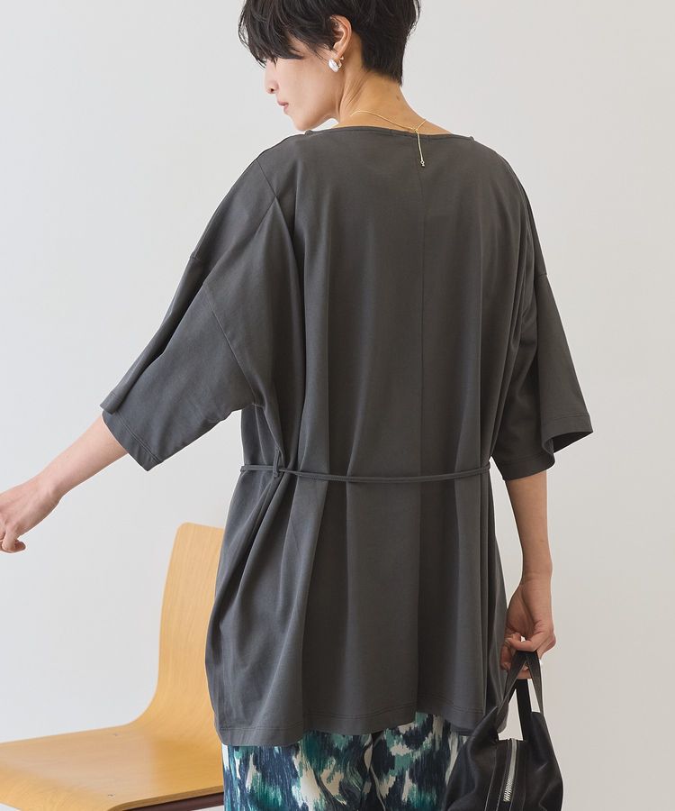 AMERICAN HOLIC「【接触冷感・2WAY】バックタックチュニック」|Tシャツ・カットソー|