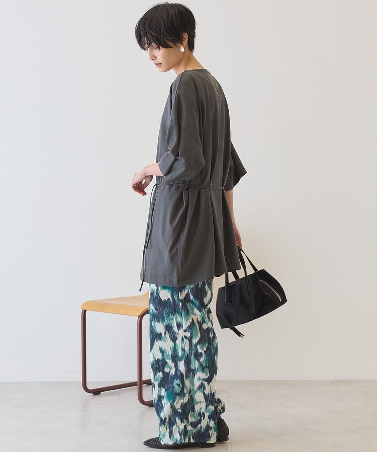 AMERICAN HOLIC「【接触冷感・2WAY】バックタックチュニック」|Tシャツ・カットソー|