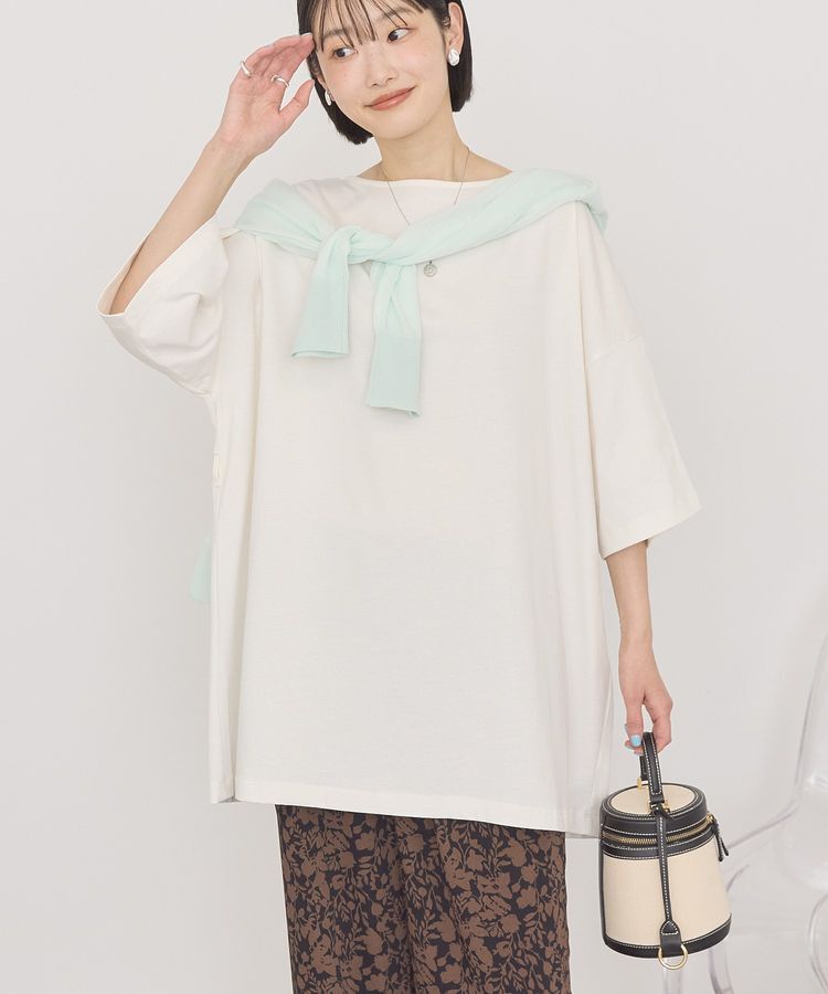 AMERICAN HOLIC「【接触冷感・2WAY】バックタックチュニック」|Tシャツ・カットソー|