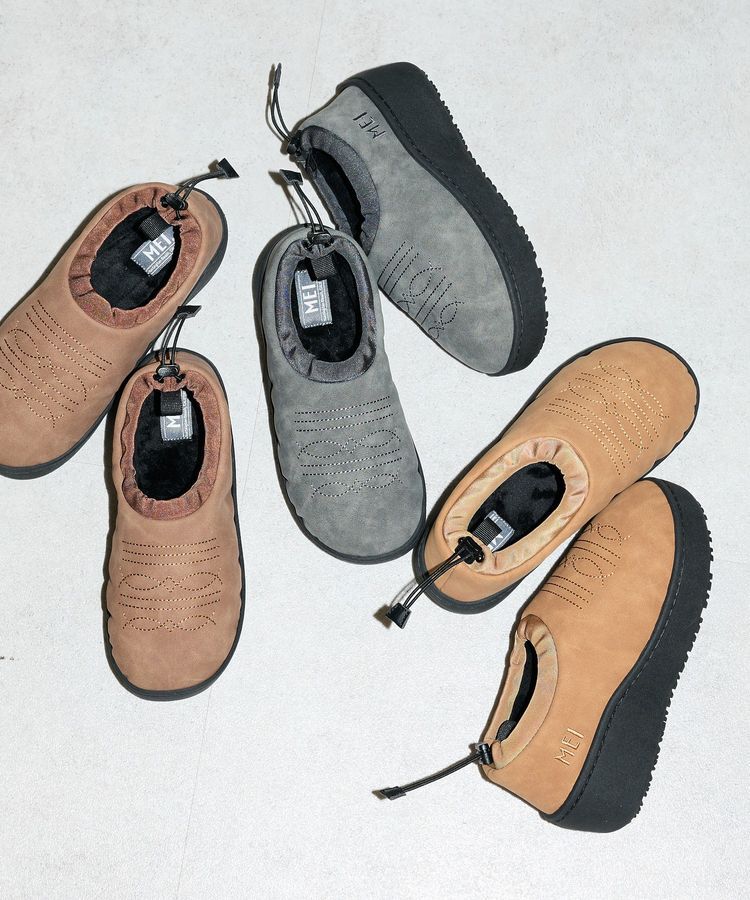 Green Parks「■別注MEI エンブロイダリーモックシューズ」|スニーカー|