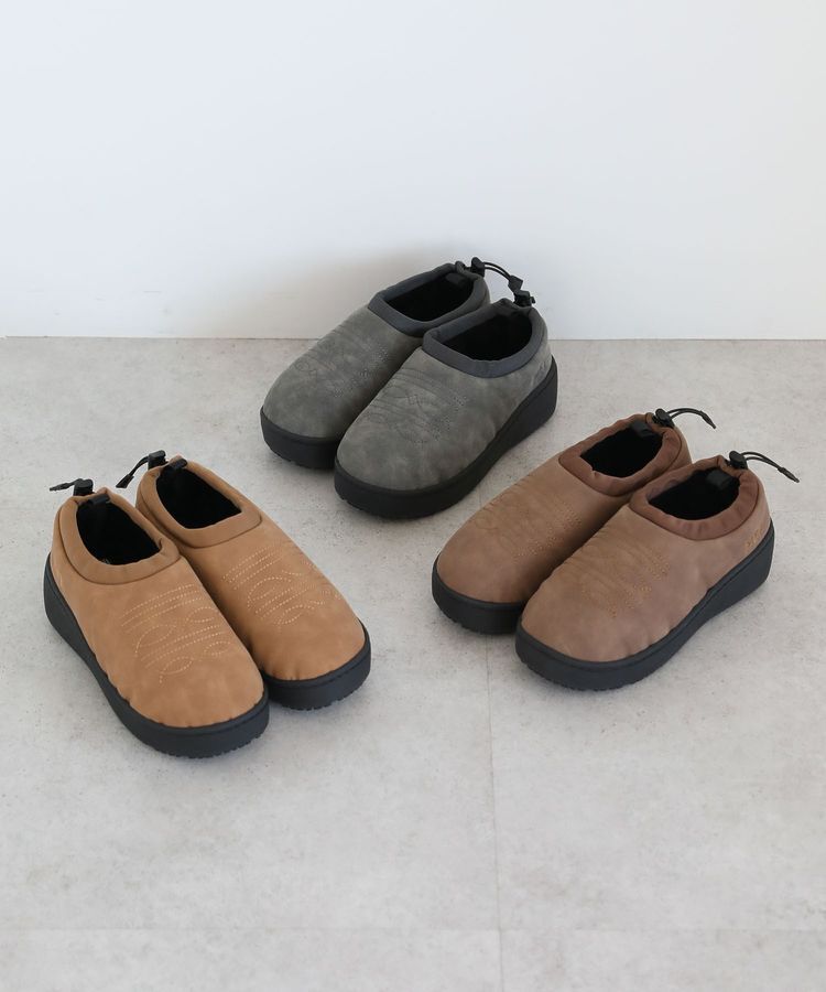 Green Parks「■別注MEI エンブロイダリーモックシューズ」|スニーカー|