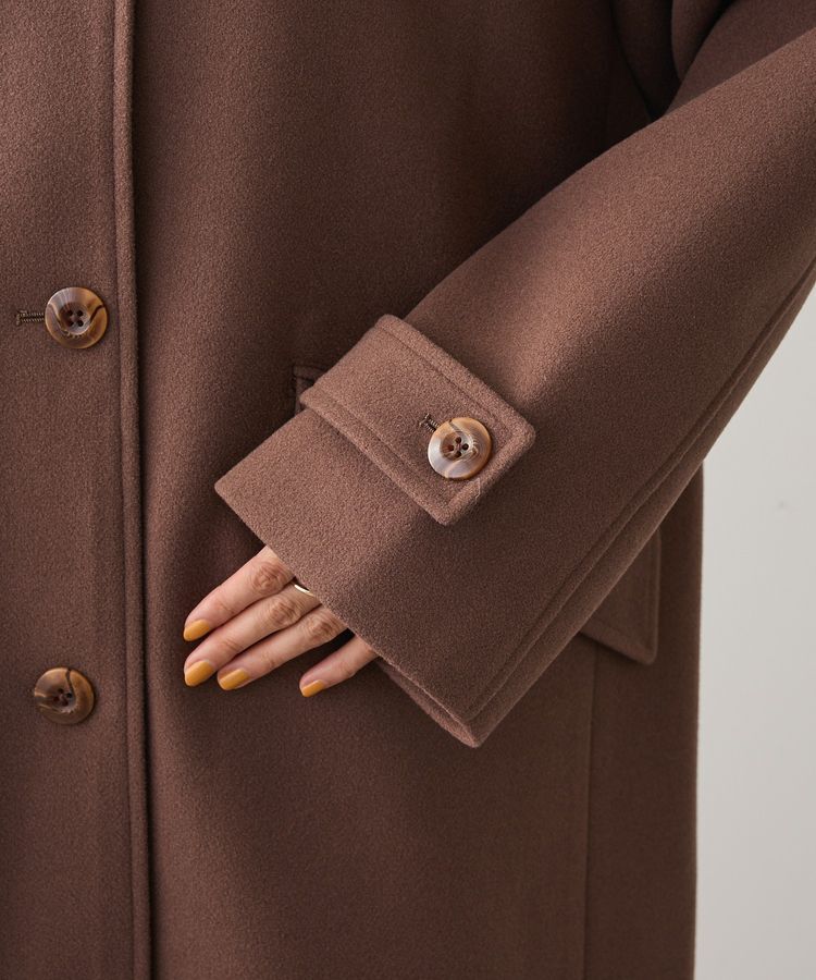 Green Parks「2WAYステンカラーロングコート」|ステンカラーコート|