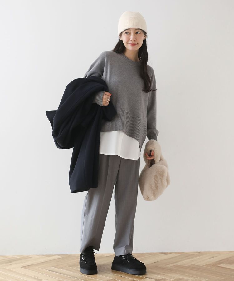 Green Parks「2WAYステンカラーロングコート」|ステンカラーコート|