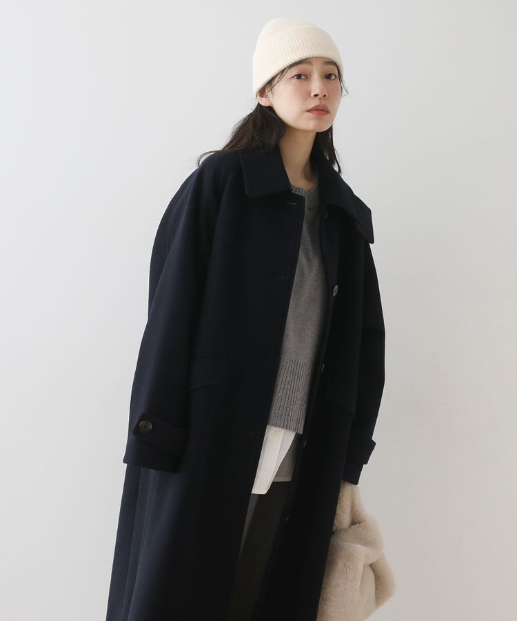 Green Parks「2WAYステンカラーロングコート」|ステンカラーコート|
