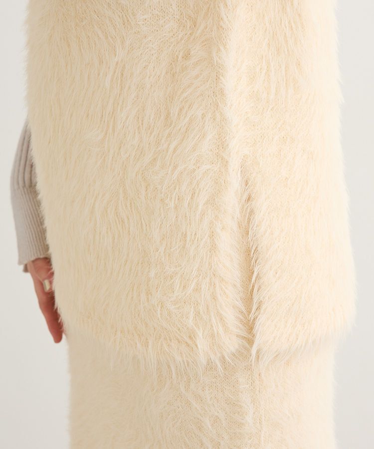 Green Parks「・Petit Fleur シャギーニットベスト」|ベスト・ジレ|