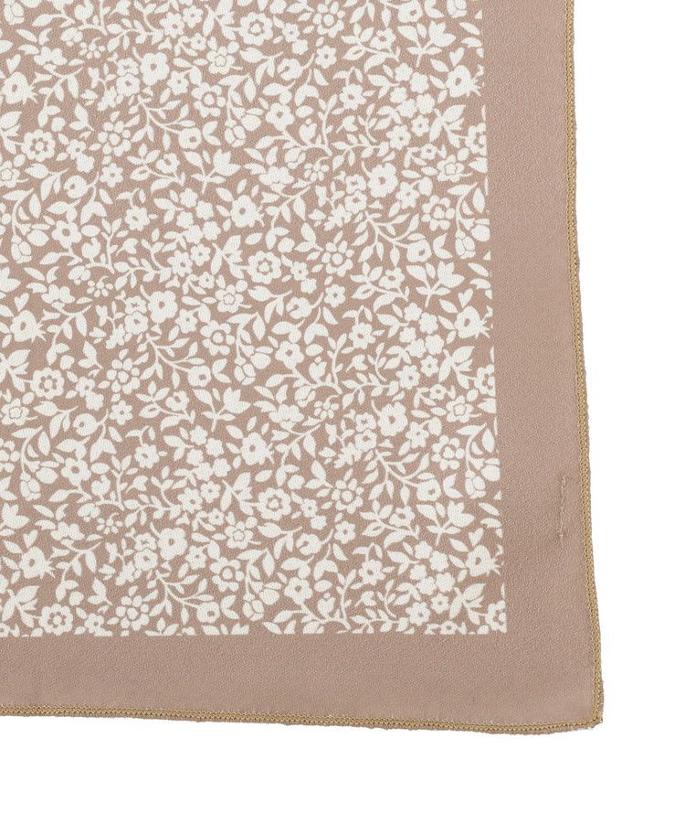 Green Parks「ふるふるひんやり小花柄スカーフ」|バンダナ・スカーフ|