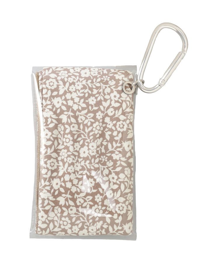 Green Parks「ふるふるひんやり小花柄スカーフ」|バンダナ・スカーフ|