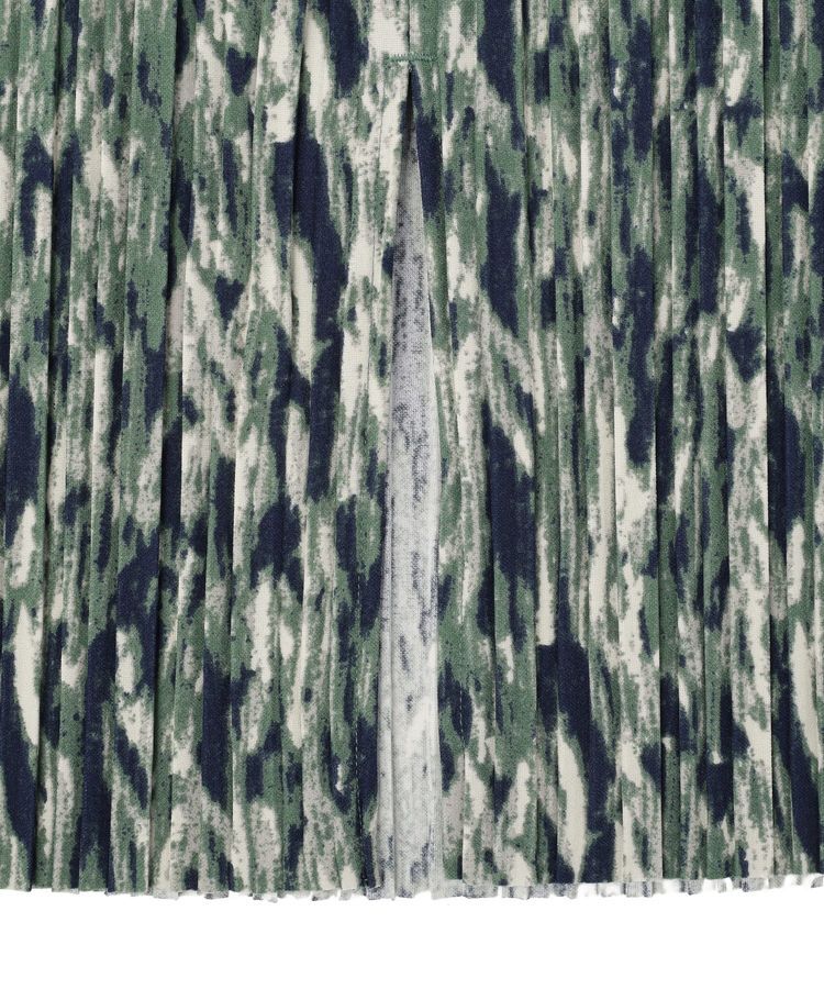 Green Parks「柄プリーツスカート」|スカート|