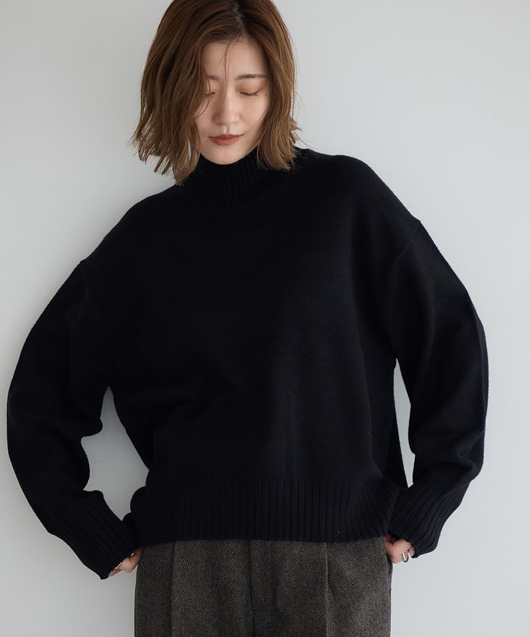 YECCA VECCA「ワイドリブニット」|ニット・セーター|