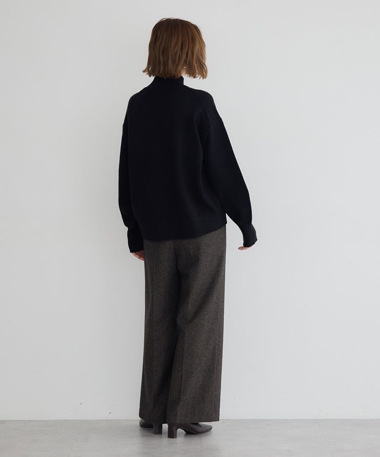 YECCA VECCA「ワイドリブニット」|ニット・セーター|