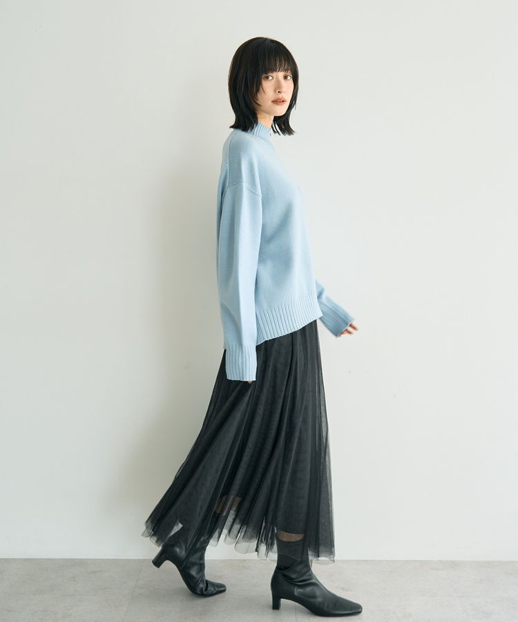 YECCA VECCA「ワイドリブニット」|ニット・セーター|