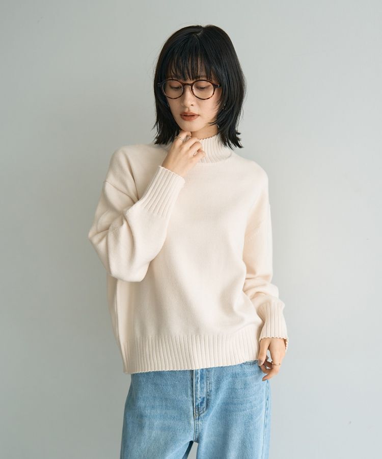 YECCA VECCA「ワイドリブニット」|ニット・セーター|