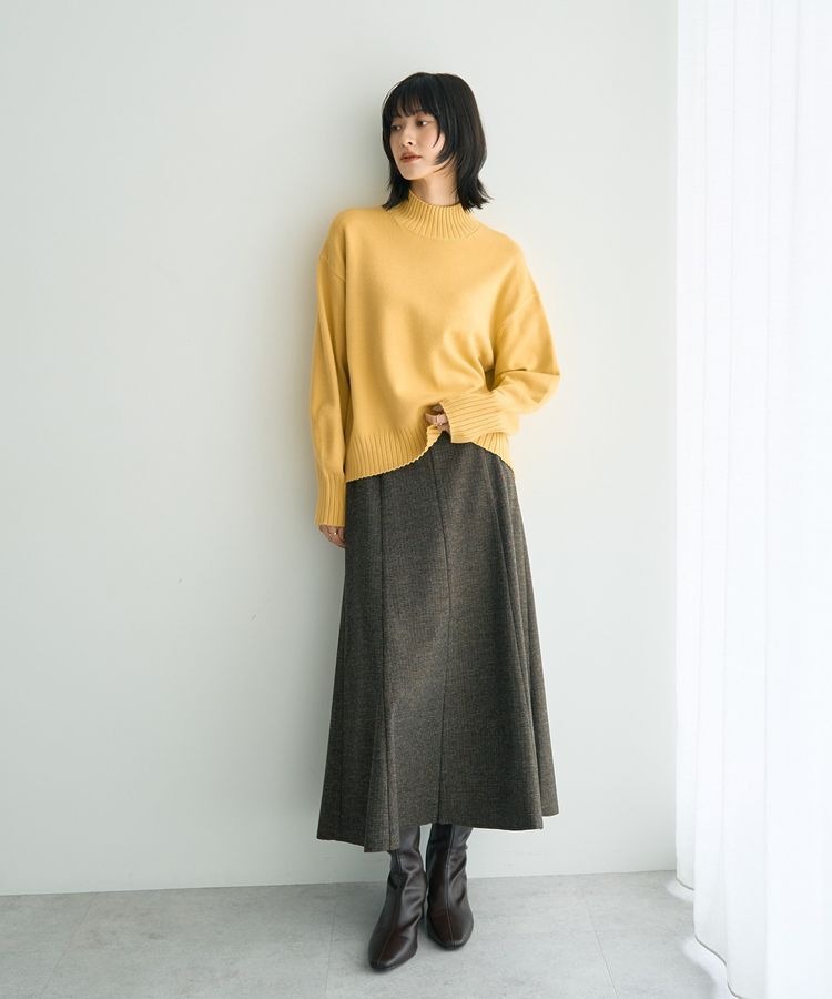 YECCA VECCA「ワイドリブニット」|ニット・セーター|